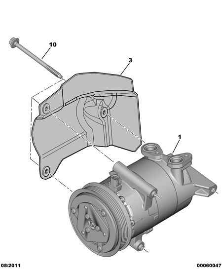 PEUGEOT 96.765.526.80 - Compressore, Climatizzatore www.autoricambit.com