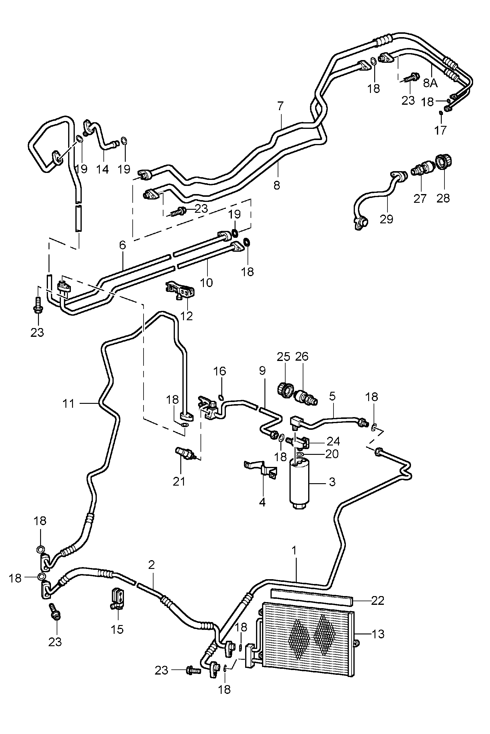 Lancia 944.573.143.01 - Essiccatore, Climatizzatore www.autoricambit.com