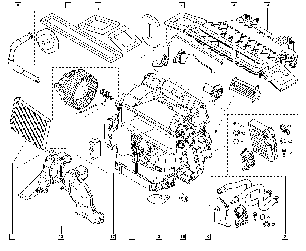 RENAULT 7701209803 - Resistenza, Ventilatore abitacolo www.autoricambit.com