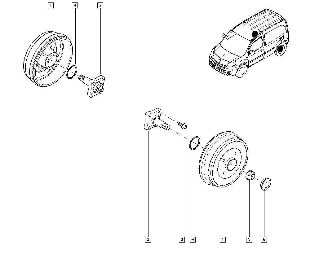 RENAULT 7703034275 - Kit cuscinetto ruota www.autoricambit.com