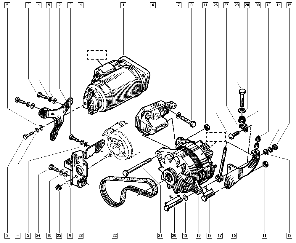 RENAULT 77 01 499 601 - Motorino d'avviamento www.autoricambit.com