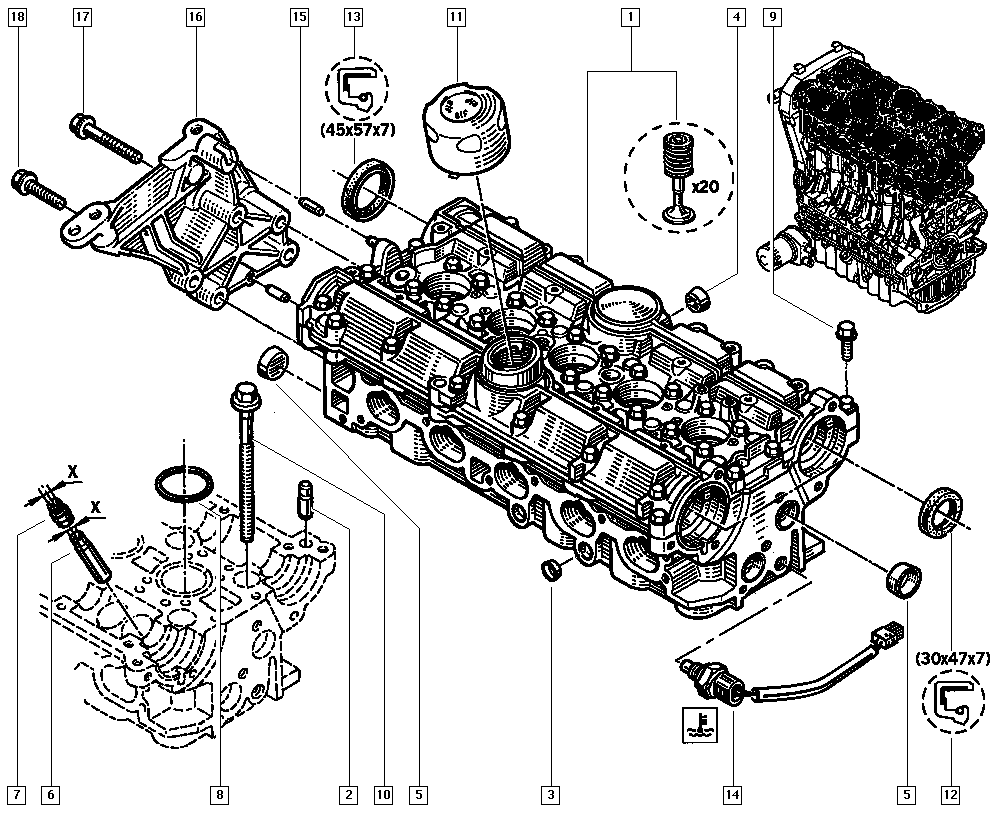 RENAULT 74 39 443 310 - Paraolio, Albero a camme www.autoricambit.com