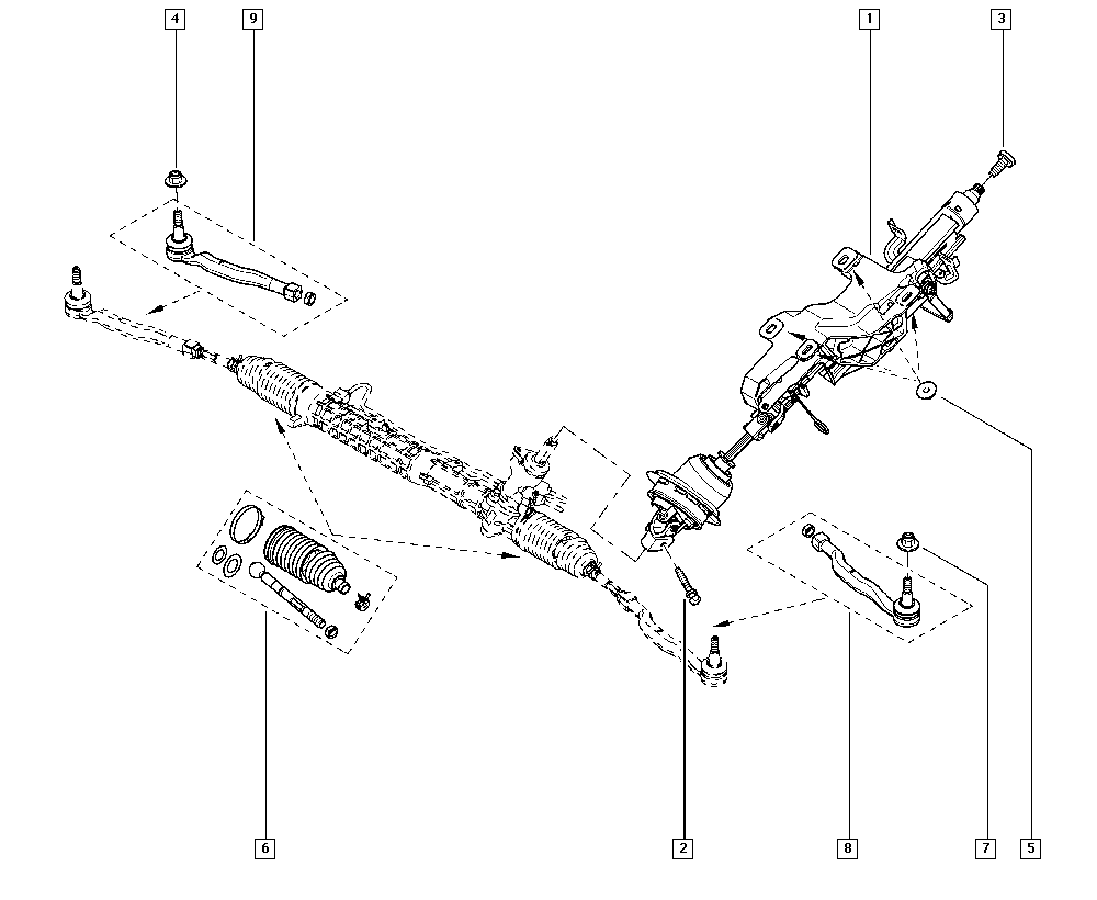 RENAULT 77 03 034 280 - Dado www.autoricambit.com