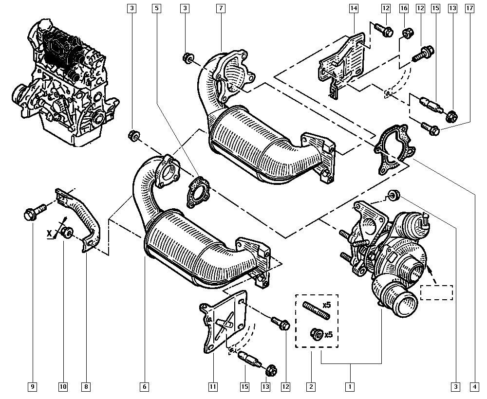 NISSAN 7701478024 - Turbocompressore, Sovralimentazione www.autoricambit.com