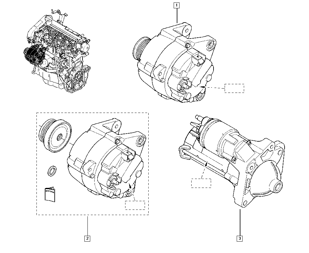 RENAULT 23 30 033 29R - Motorino d'avviamento www.autoricambit.com