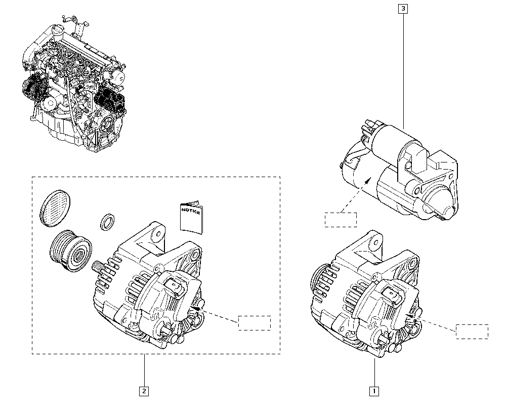 Mitsubishi 8200373636 - Puleggia cinghia, Alternatore www.autoricambit.com