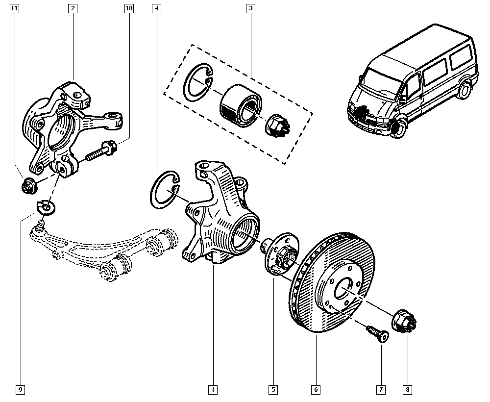 RENAULT 7700314064 - Discofreno www.autoricambit.com