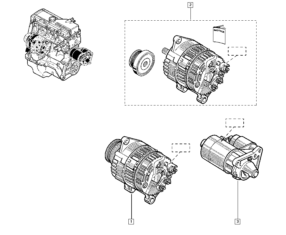 RENAULT 77 00 870 279 - Alternatore www.autoricambit.com