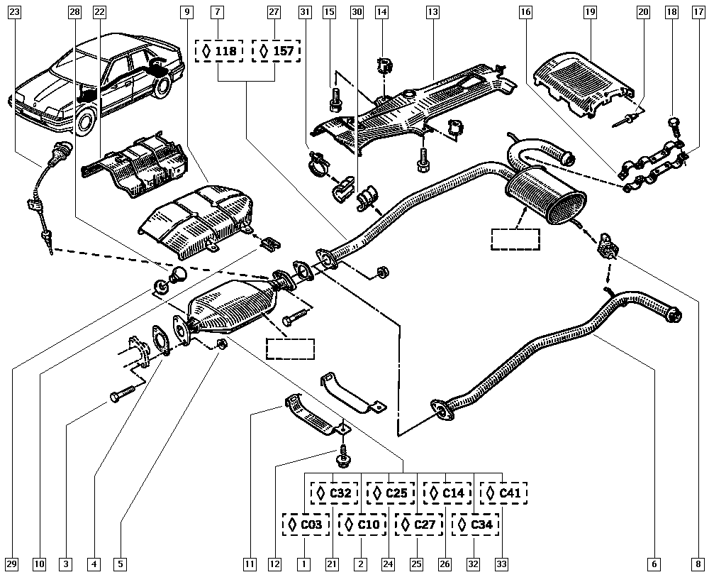 RENAULT 7703075336 - Vite di chiusura, vaschetta dell'olio www.autoricambit.com