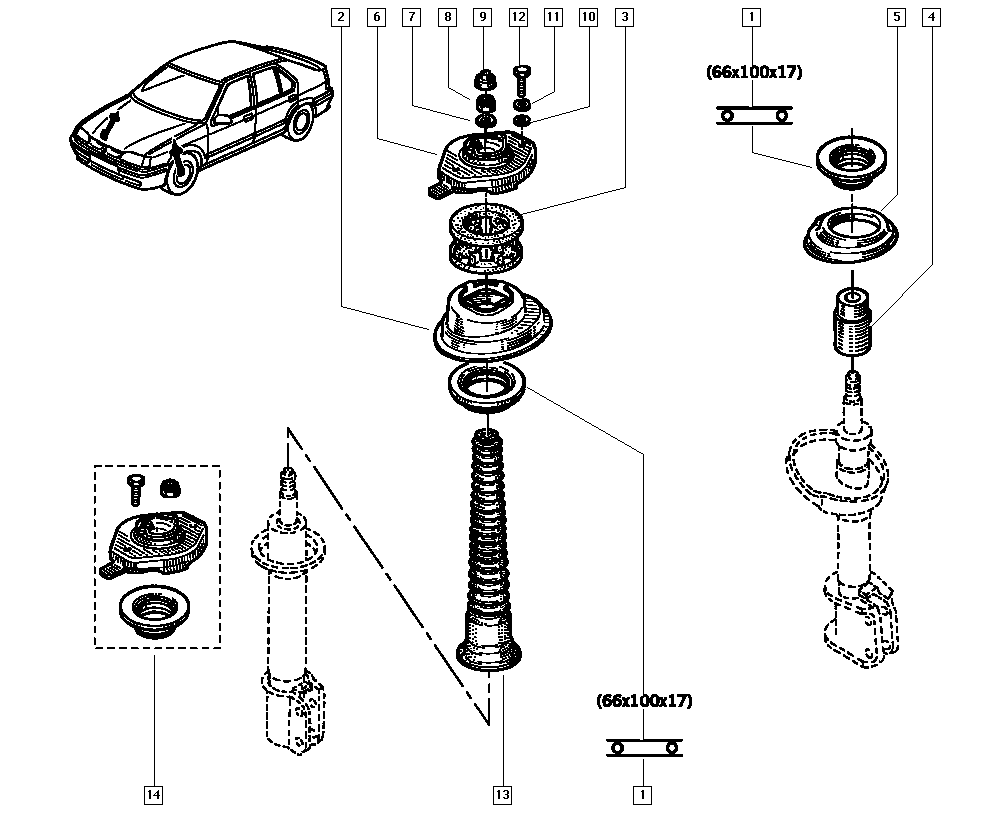 RENAULT 7703034271 - NUT www.autoricambit.com