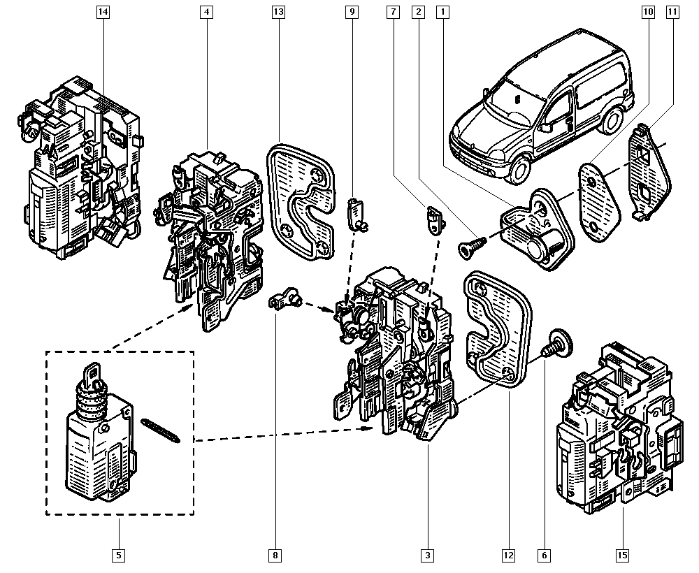 RENAULT 7700310536 - Fermaporta www.autoricambit.com