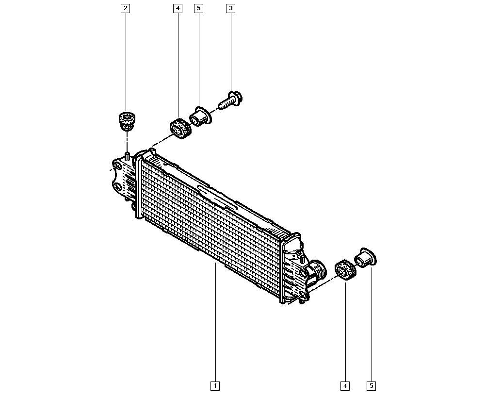 Opel 77 00 312 903 - Intercooler www.autoricambit.com