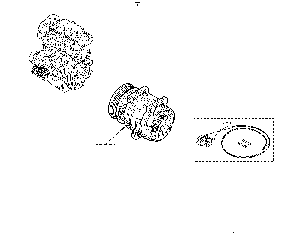 RENAULT 926005849R - Compressore, Climatizzatore www.autoricambit.com