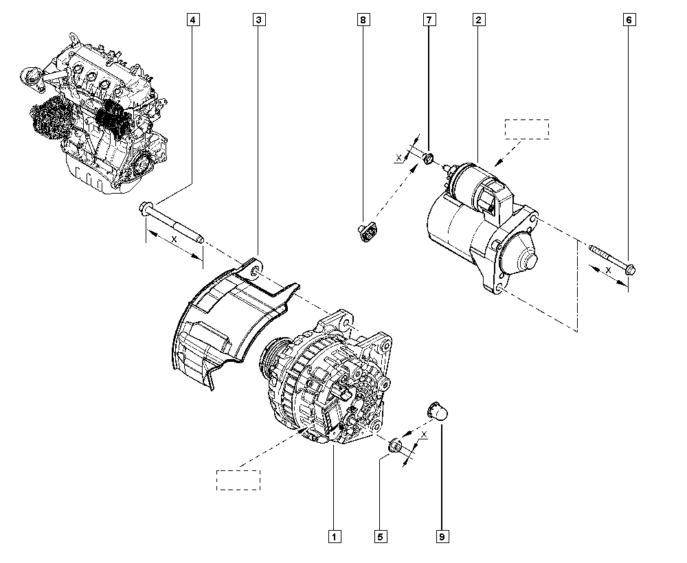 NISSAN 231003071R - Puleggia cinghia, Alternatore www.autoricambit.com