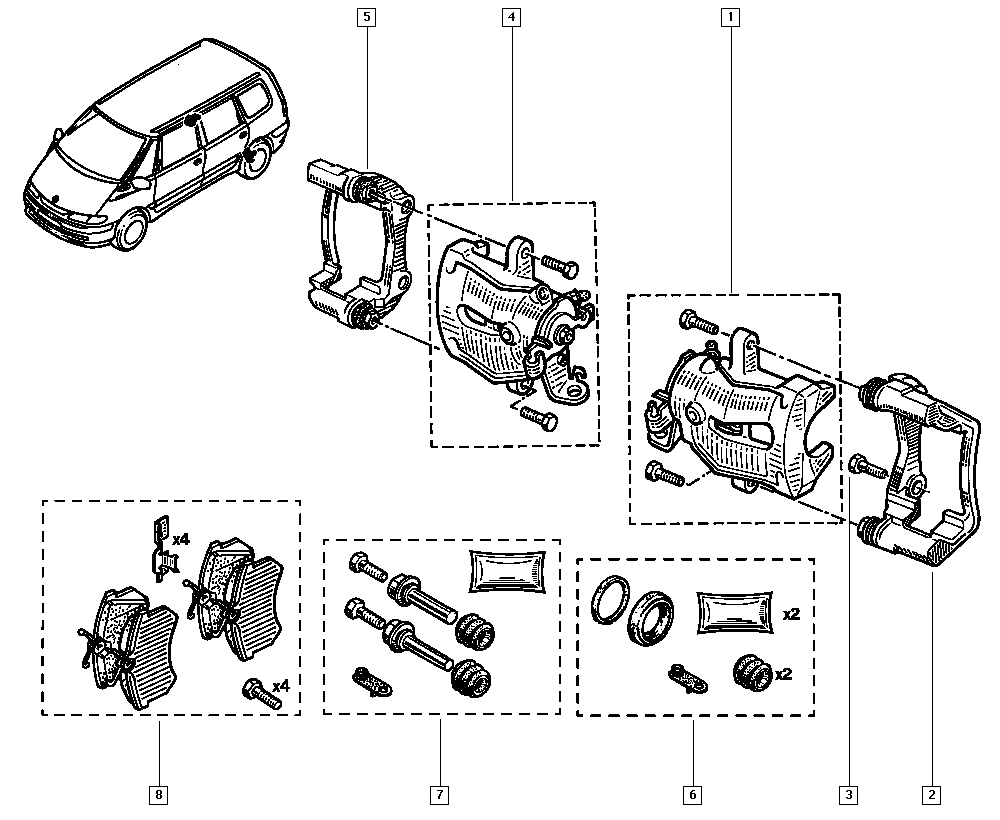 PEUGEOT 6025371650 - Kit pastiglie freno, Freno a disco www.autoricambit.com