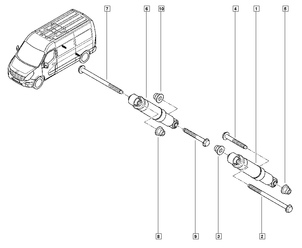 Opel 562109362R - Ammortizzatore www.autoricambit.com