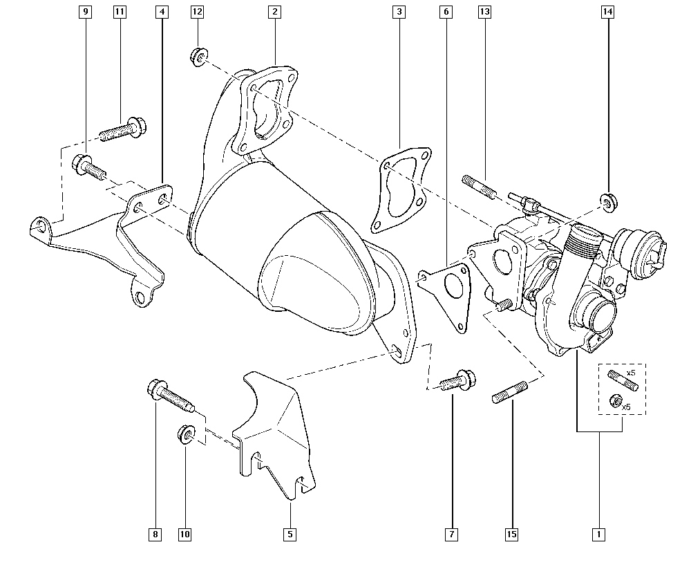 RENAULT 7711368562 - Turbocompressore, Sovralimentazione www.autoricambit.com