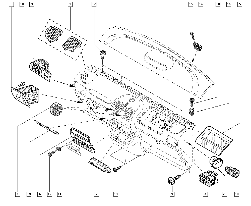 RENAULT 7700 425 032 - Sospensione a ruote indipendenti www.autoricambit.com