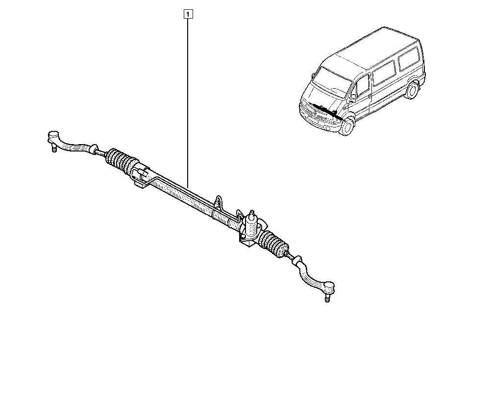 RENAULT 7711 368 325 - Scatola guida www.autoricambit.com