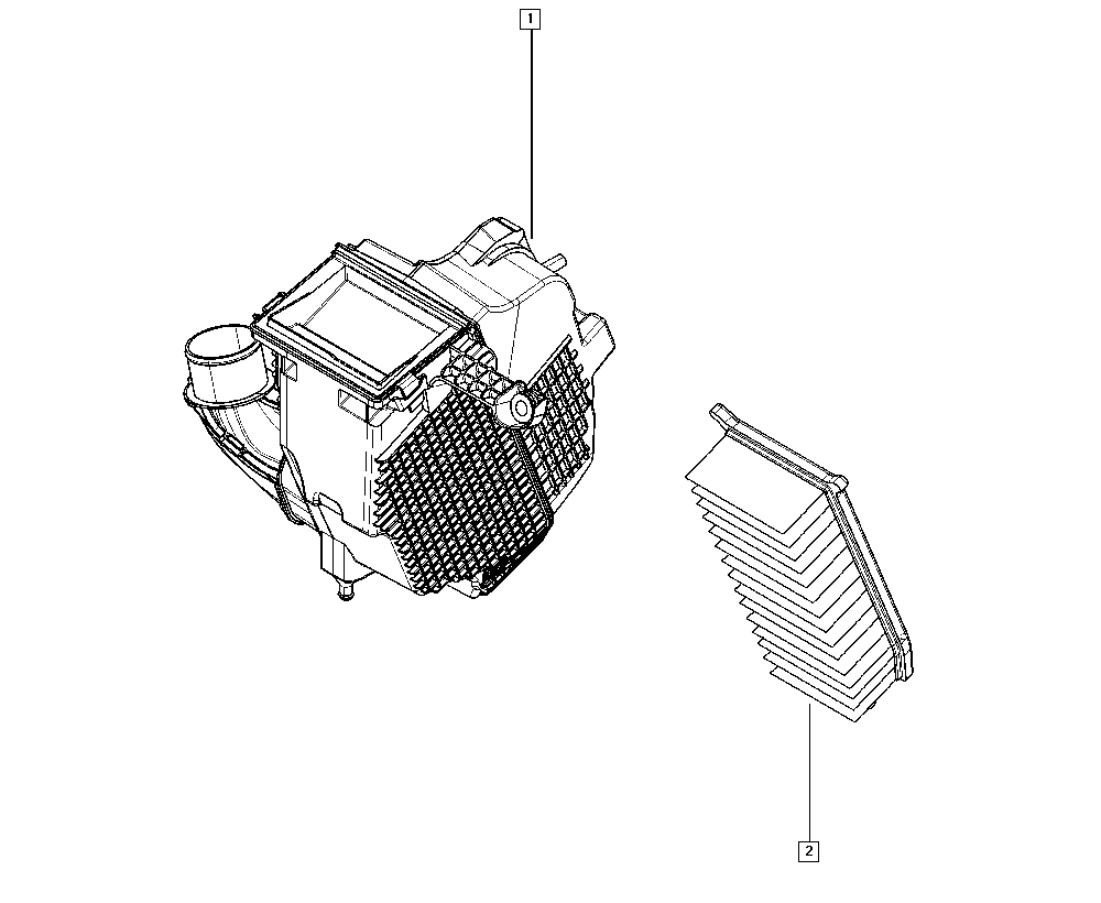 RENAULT 86 60 003 761 - Filtro aria www.autoricambit.com