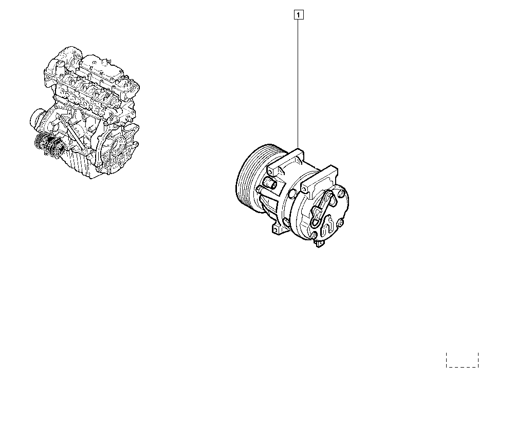 RENAULT 7701474008 - Compressore, Climatizzatore www.autoricambit.com