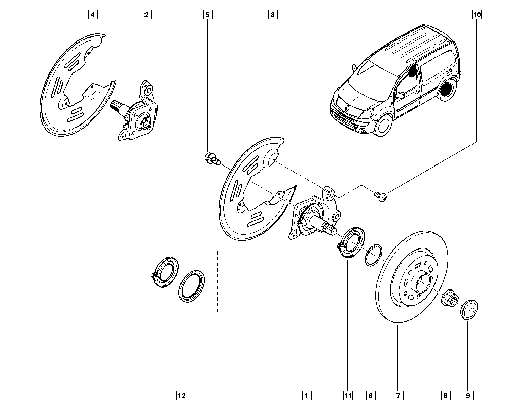 RENAULT 43 20 250 57R - Discofreno www.autoricambit.com