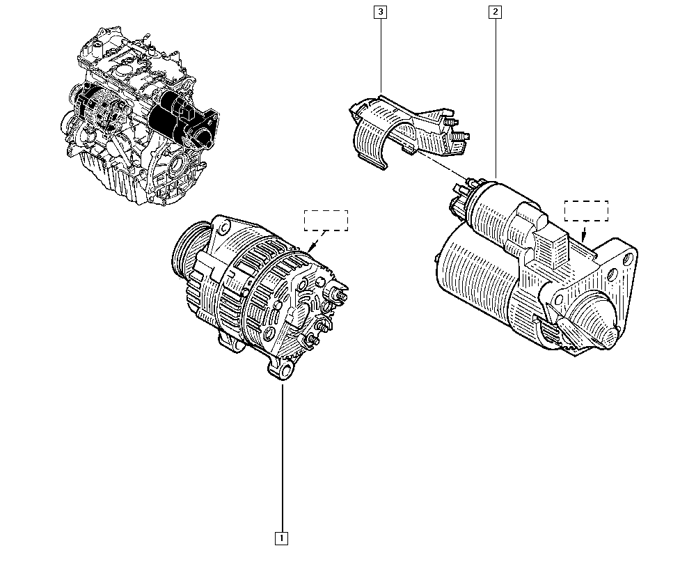 RENAULT 77 00 115 294 - Motorino d'avviamento www.autoricambit.com