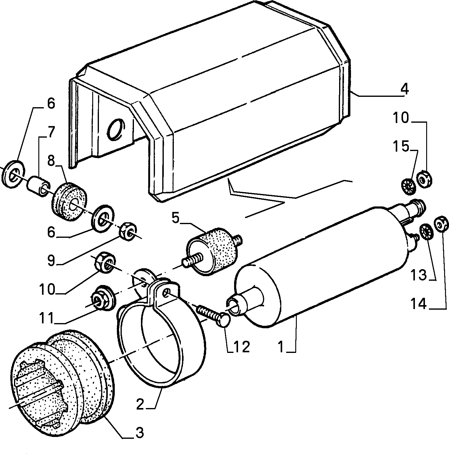 FIAT 605 46 091 - Pompa carburante www.autoricambit.com