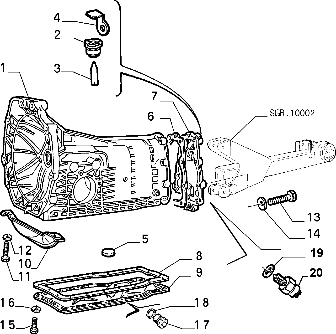 Alfarome/Fiat/Lanci 10263450 - Anello di tenuta, vite di scarico olio www.autoricambit.com