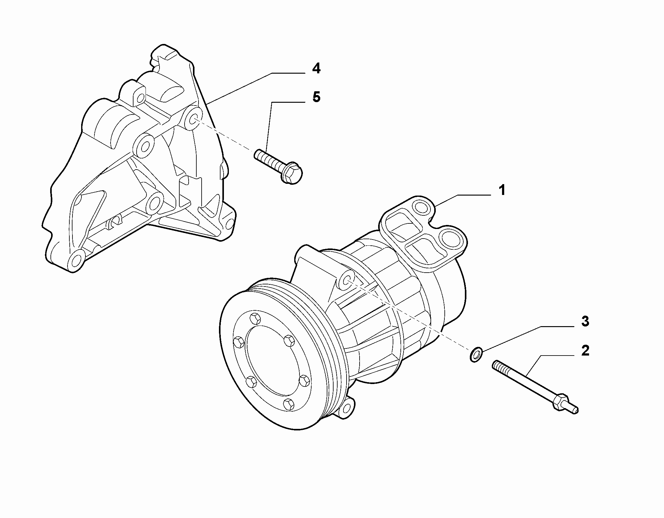 Lancia 50509543 - Compressore, Climatizzatore www.autoricambit.com