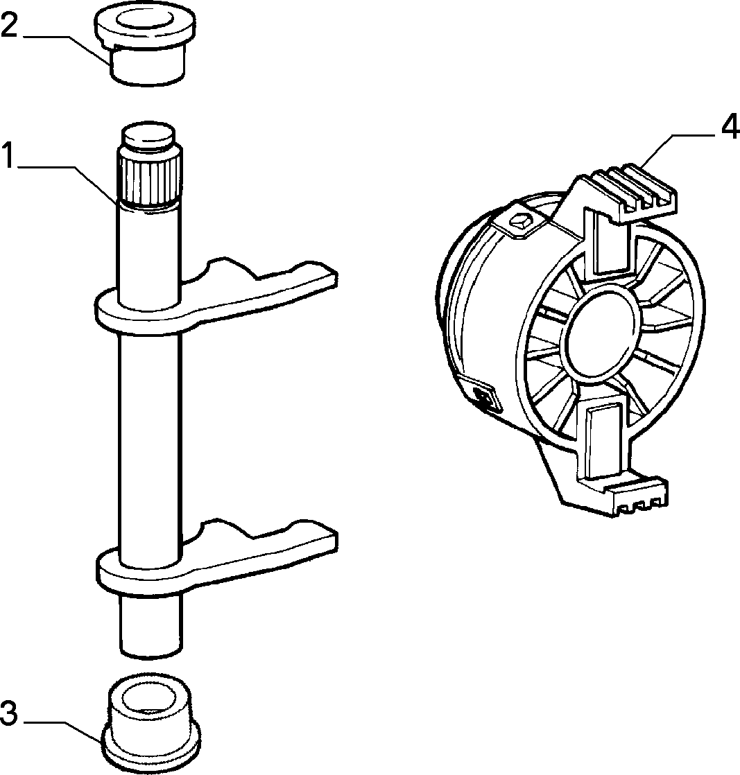 FIAT 46814721 - Forcella disinnesto frizione www.autoricambit.com