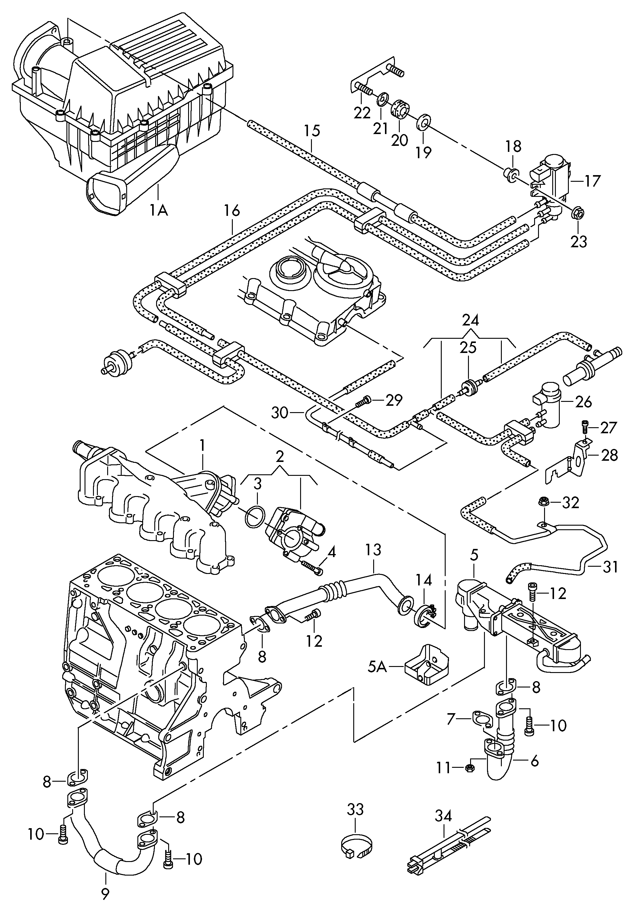 VAG 03L131512CF - Valvola ricircolo gas scarico-EGR www.autoricambit.com