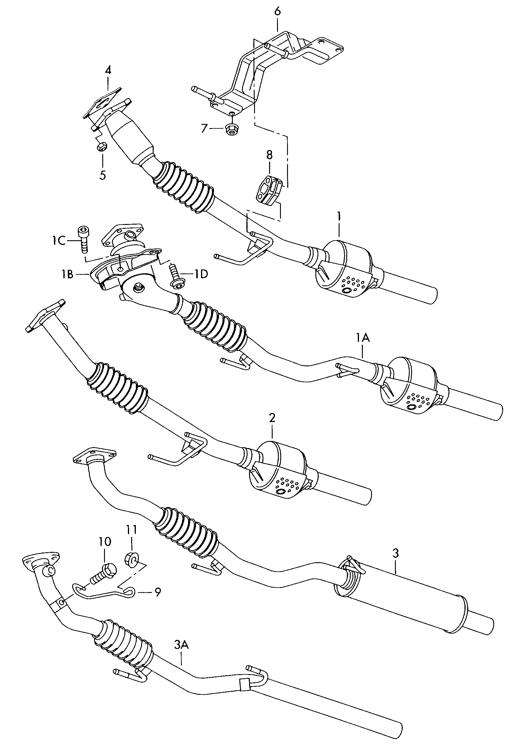 VAG 6Q0.254.502 RX - Catalizzatore www.autoricambit.com