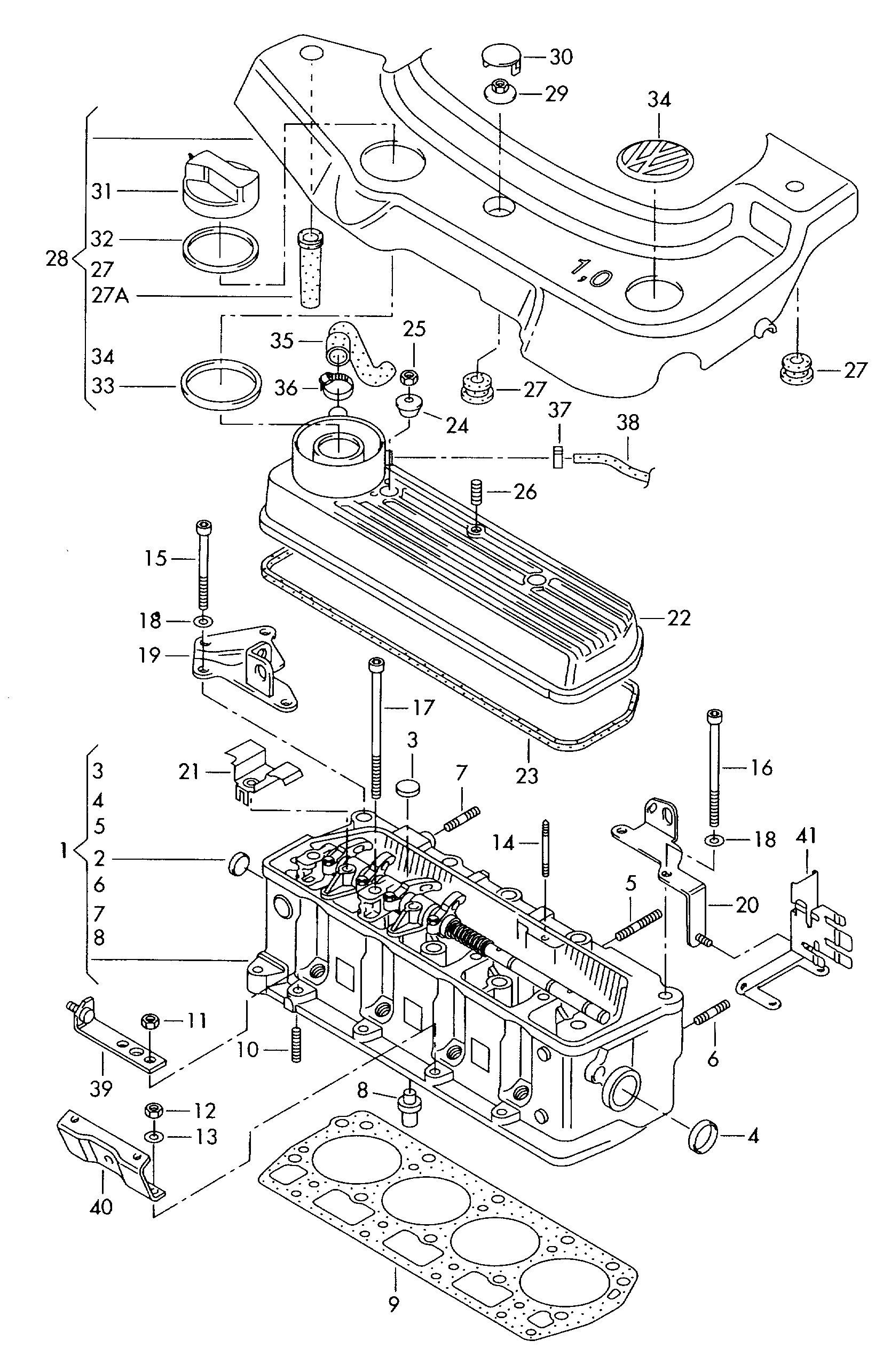 VAG 047103351C - Testata www.autoricambit.com