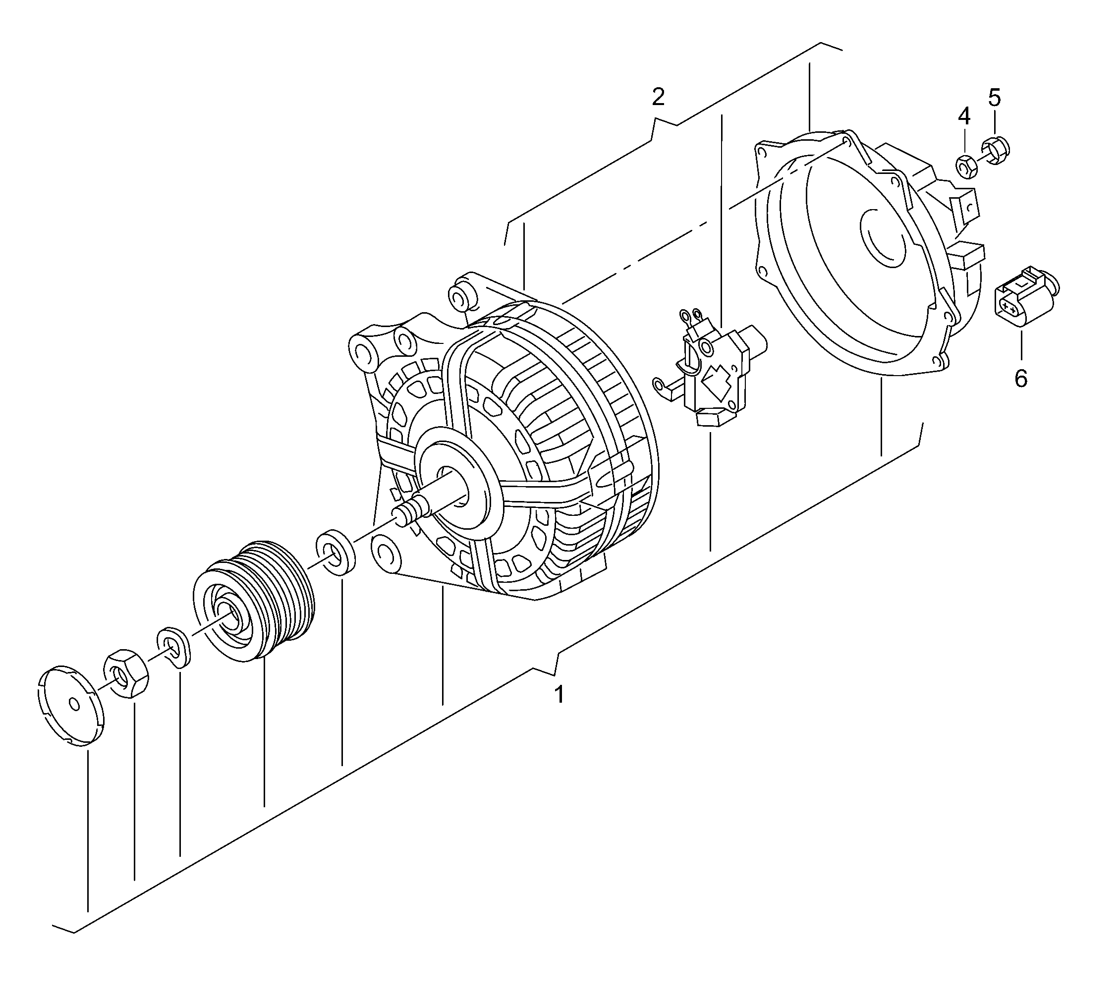 VW 04L 903 024 S - Alternatore www.autoricambit.com