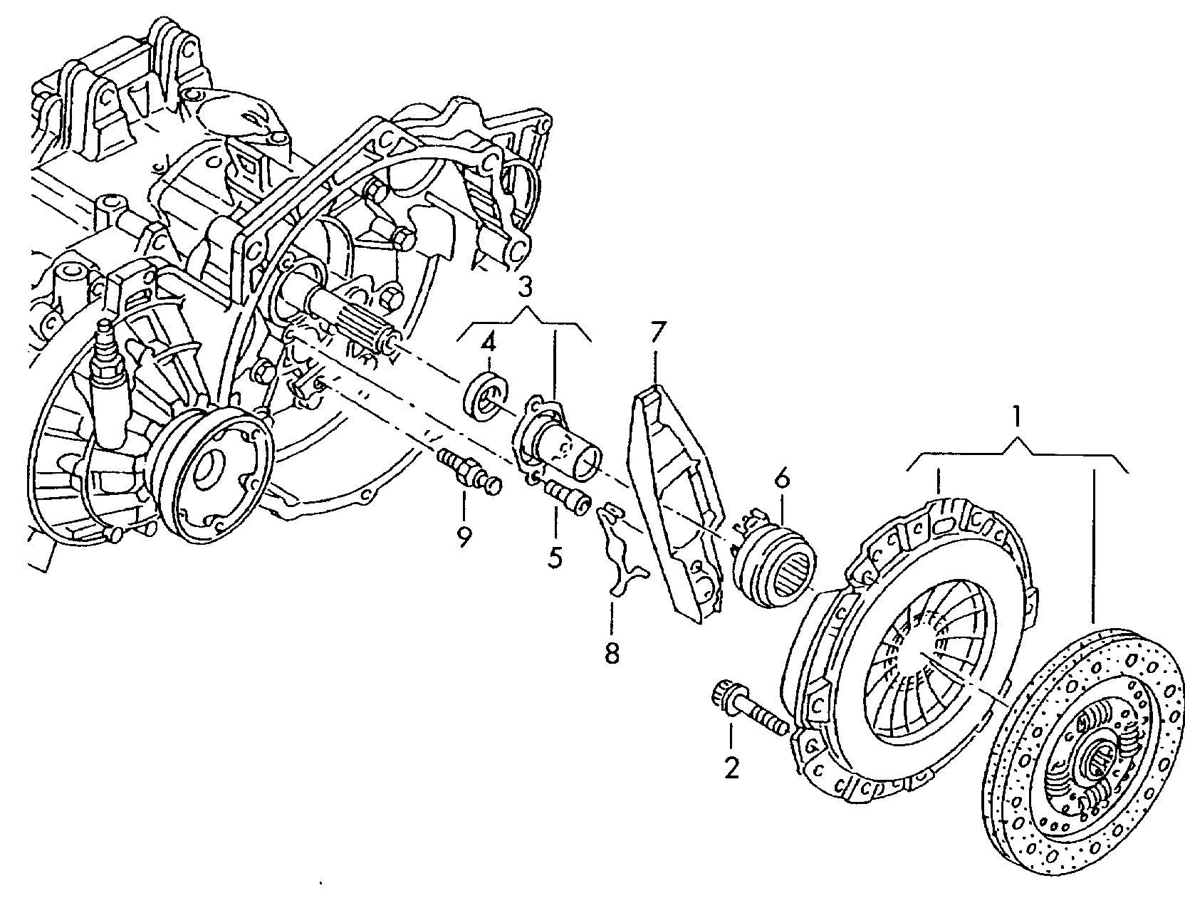 VW 03L 141 016 B - Kit frizione www.autoricambit.com