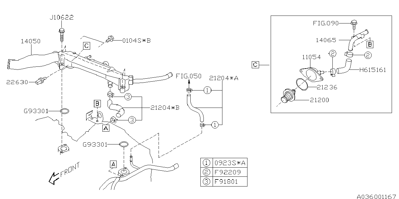 Subaru 22630AA140 - Sensore, Temperatura refrigerante www.autoricambit.com