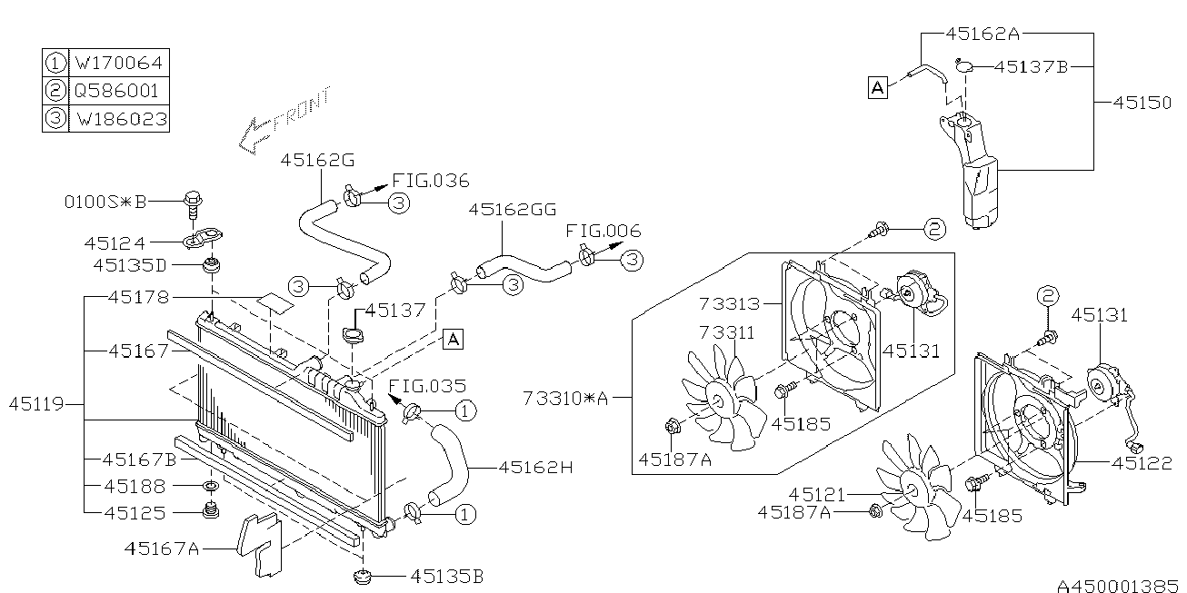 Subaru 45137-AE003 - Tappo, radiatore www.autoricambit.com