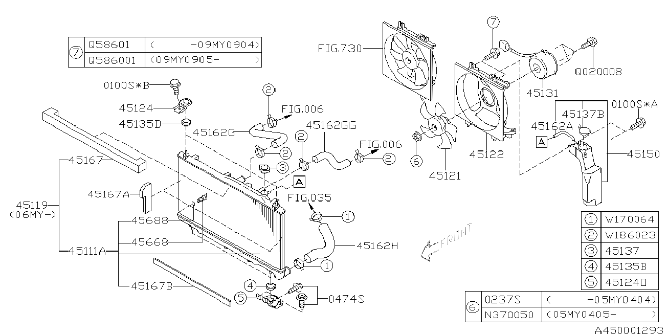 Subaru 45137AE012 - Tappo, radiatore www.autoricambit.com