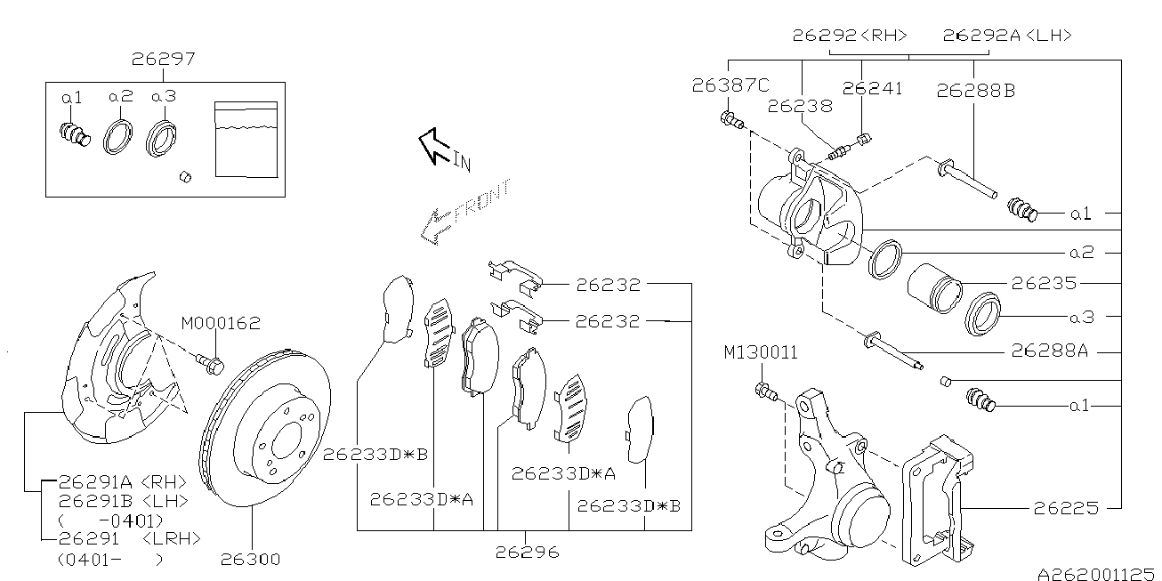 Subaru 26310AA032 - Discofreno www.autoricambit.com