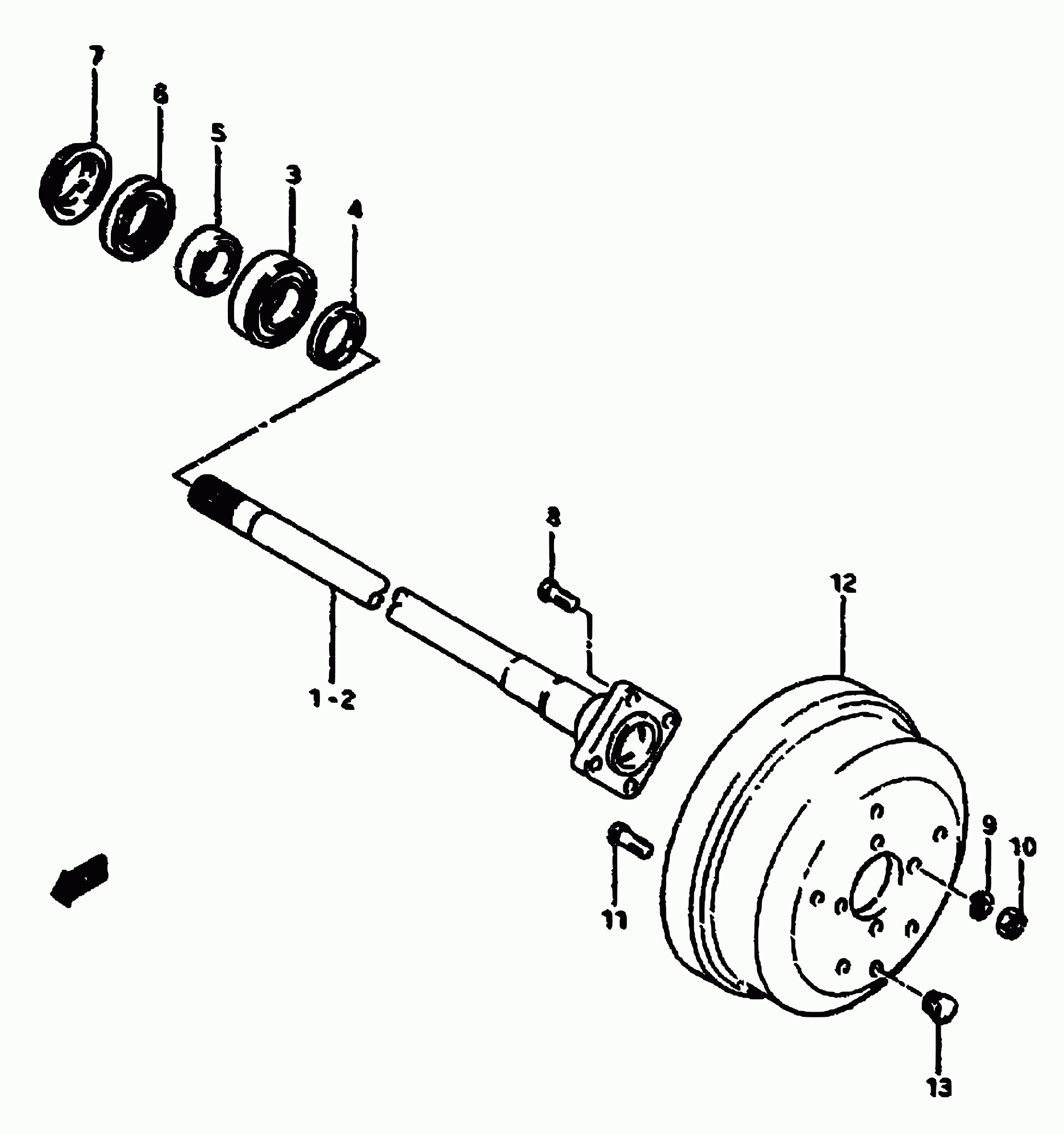 Suzuki 43485-73000 - Kit cuscinetto ruota www.autoricambit.com