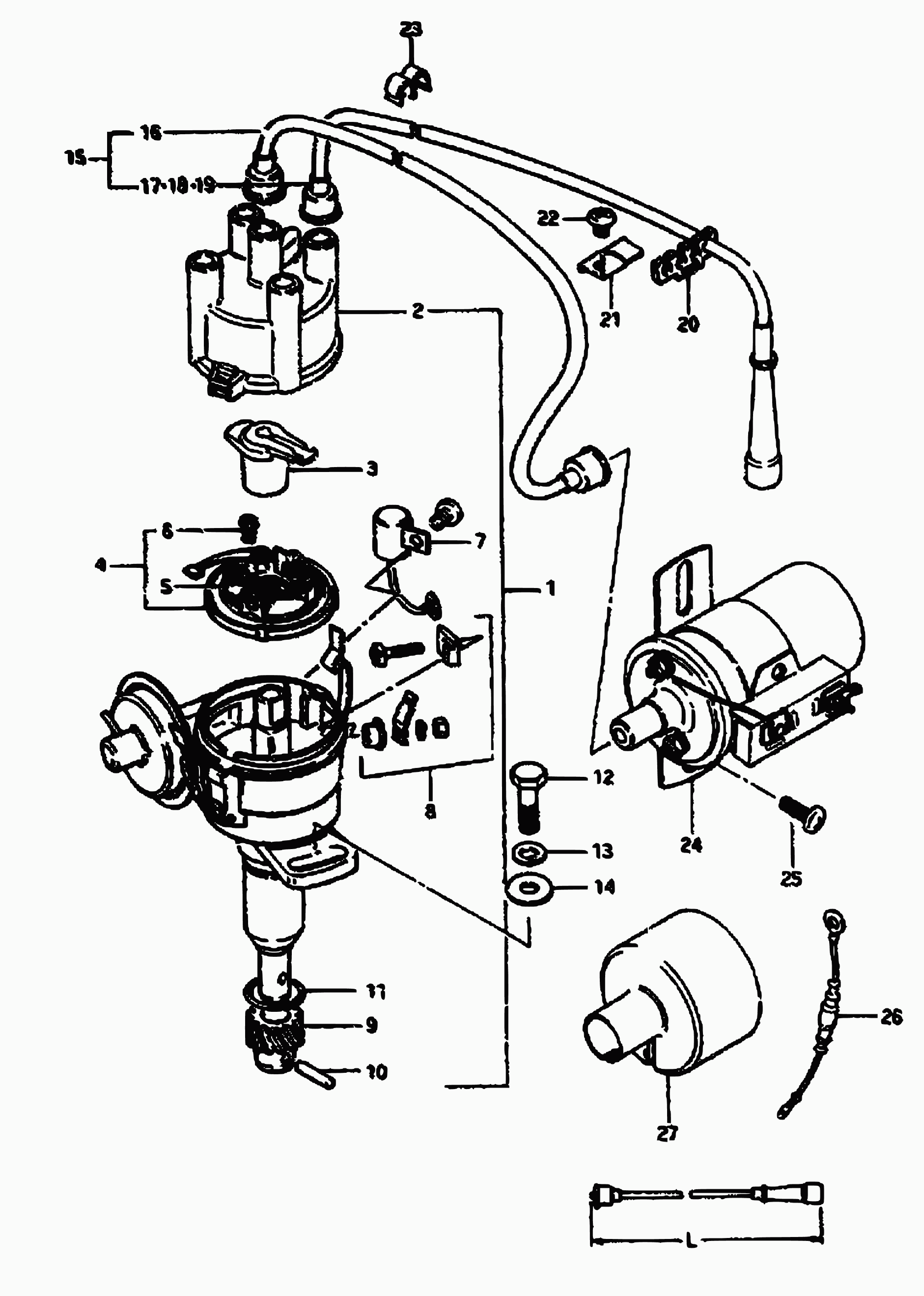 Suzuki 33700-80011 - Kit cavi accensione www.autoricambit.com