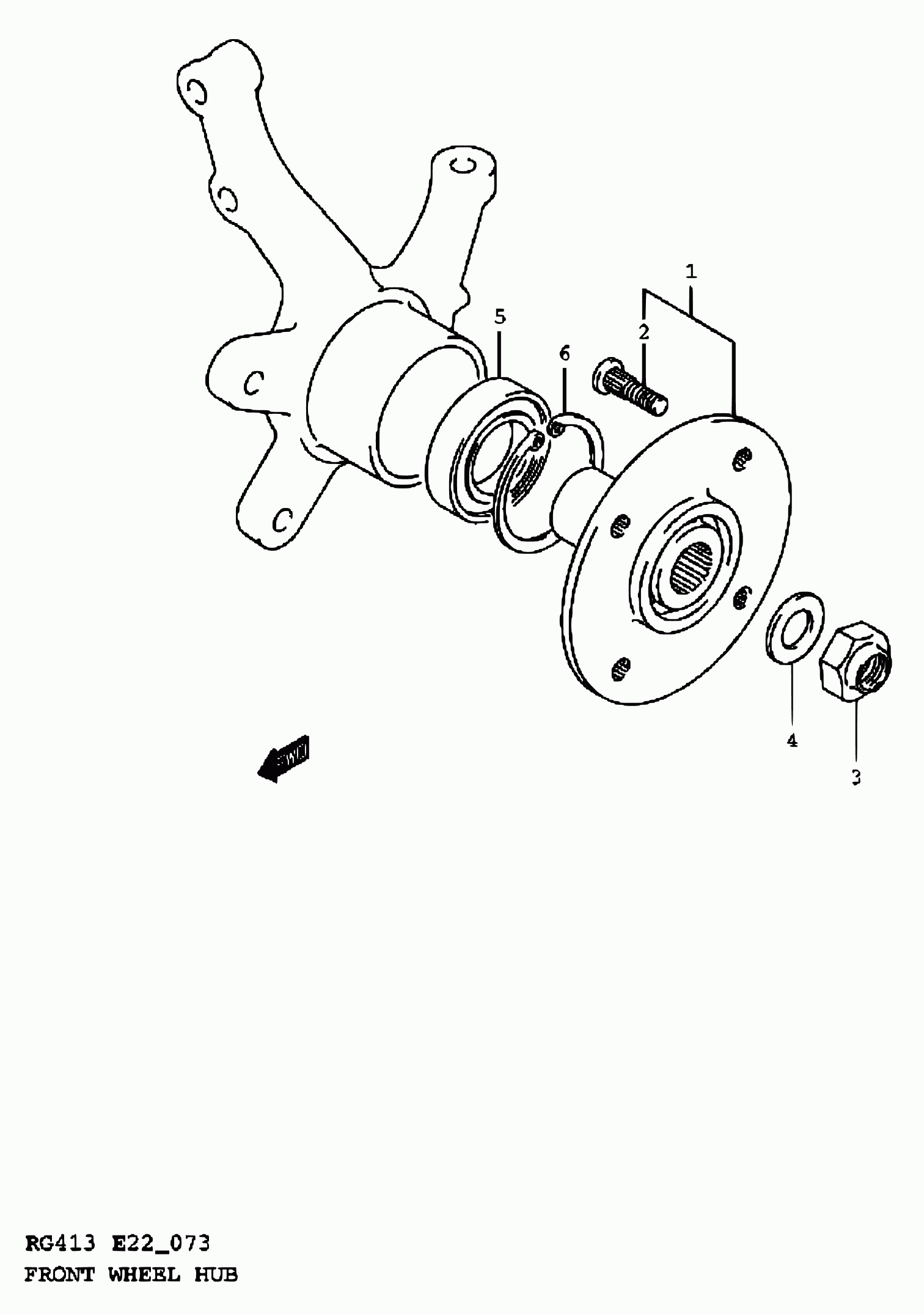 Subaru 43440-84F00 - Kit cuscinetto ruota www.autoricambit.com