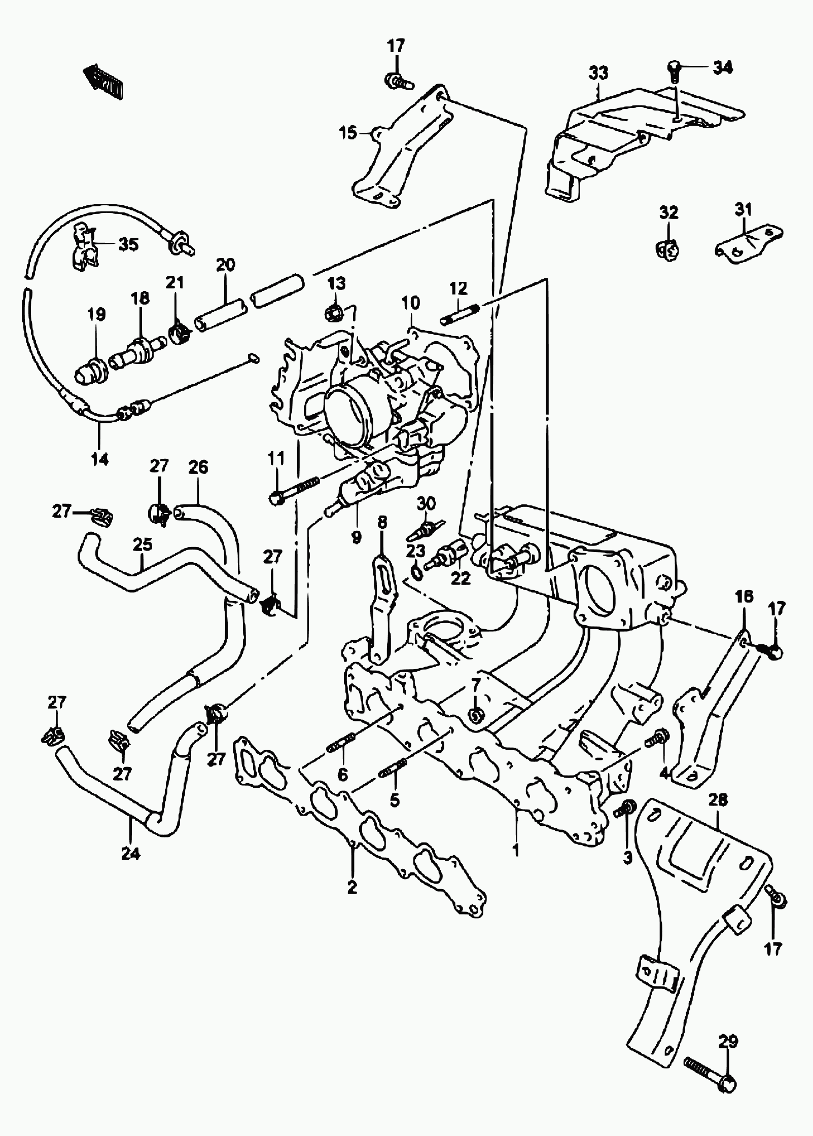 Suzuki 13650-57F00 - Sensore, Temperatura refrigerante www.autoricambit.com