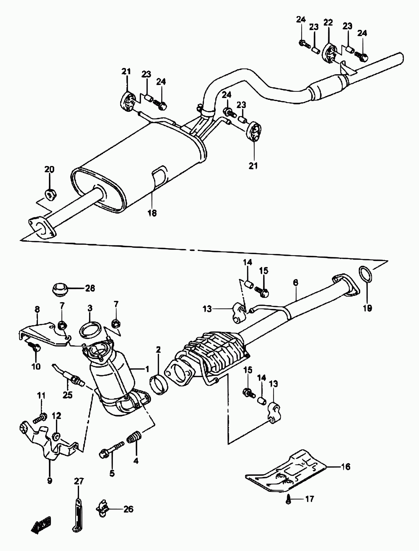 Suzuki 18213-65D40 - Sonda lambda www.autoricambit.com