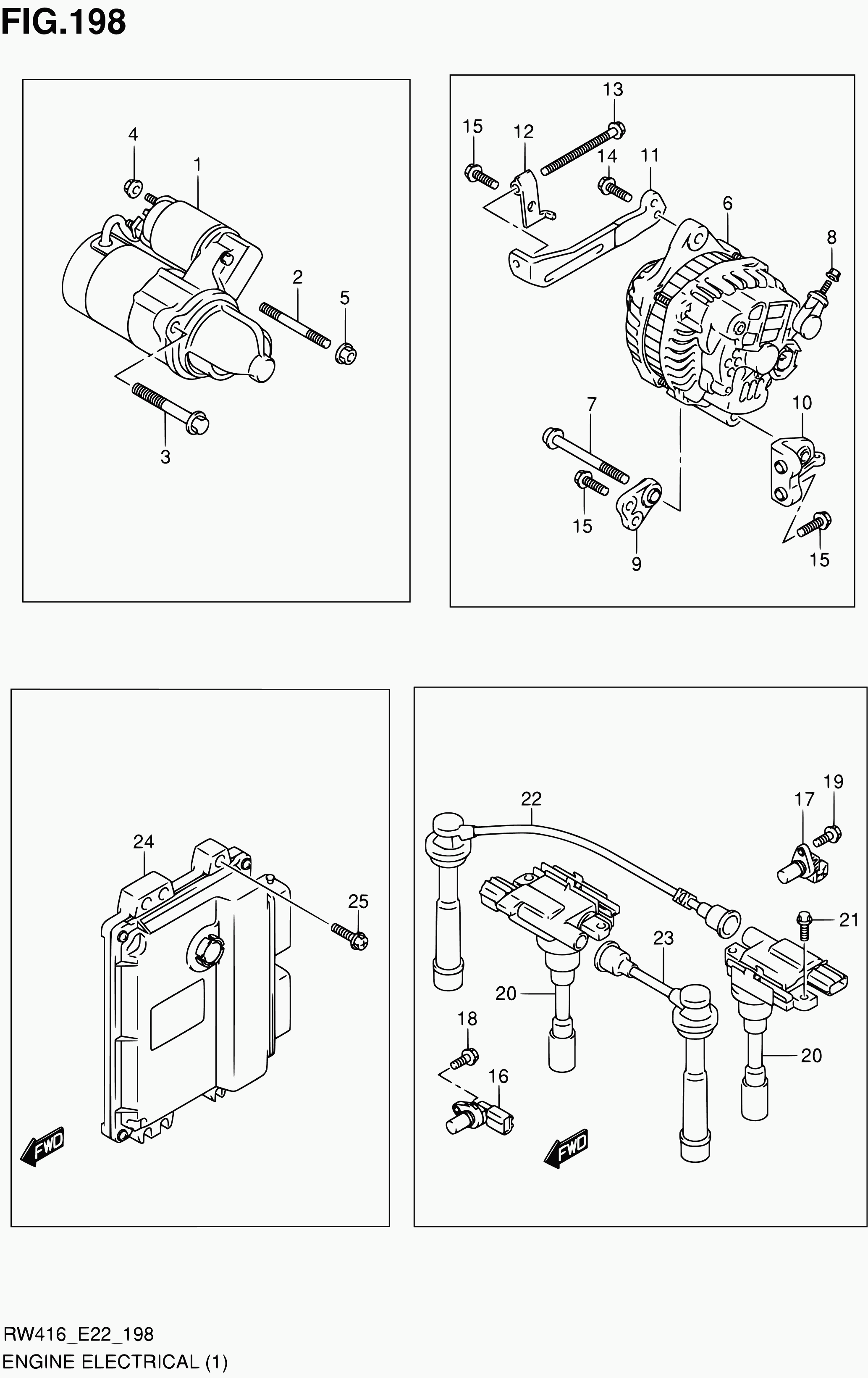 Suzuki 31400-84E11 - Alternatore www.autoricambit.com