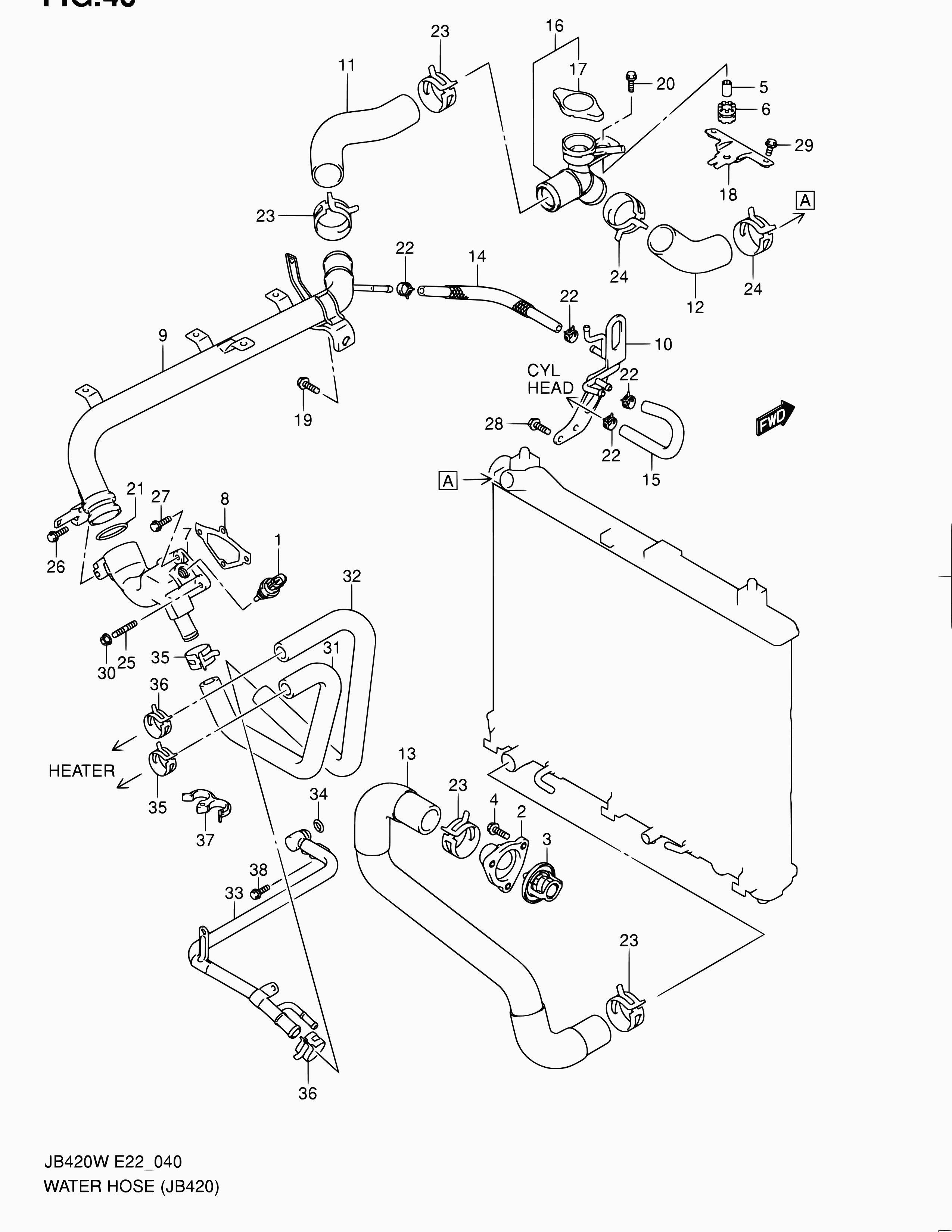 FIAT 17670-65D00 - Termostato, Refrigerante www.autoricambit.com