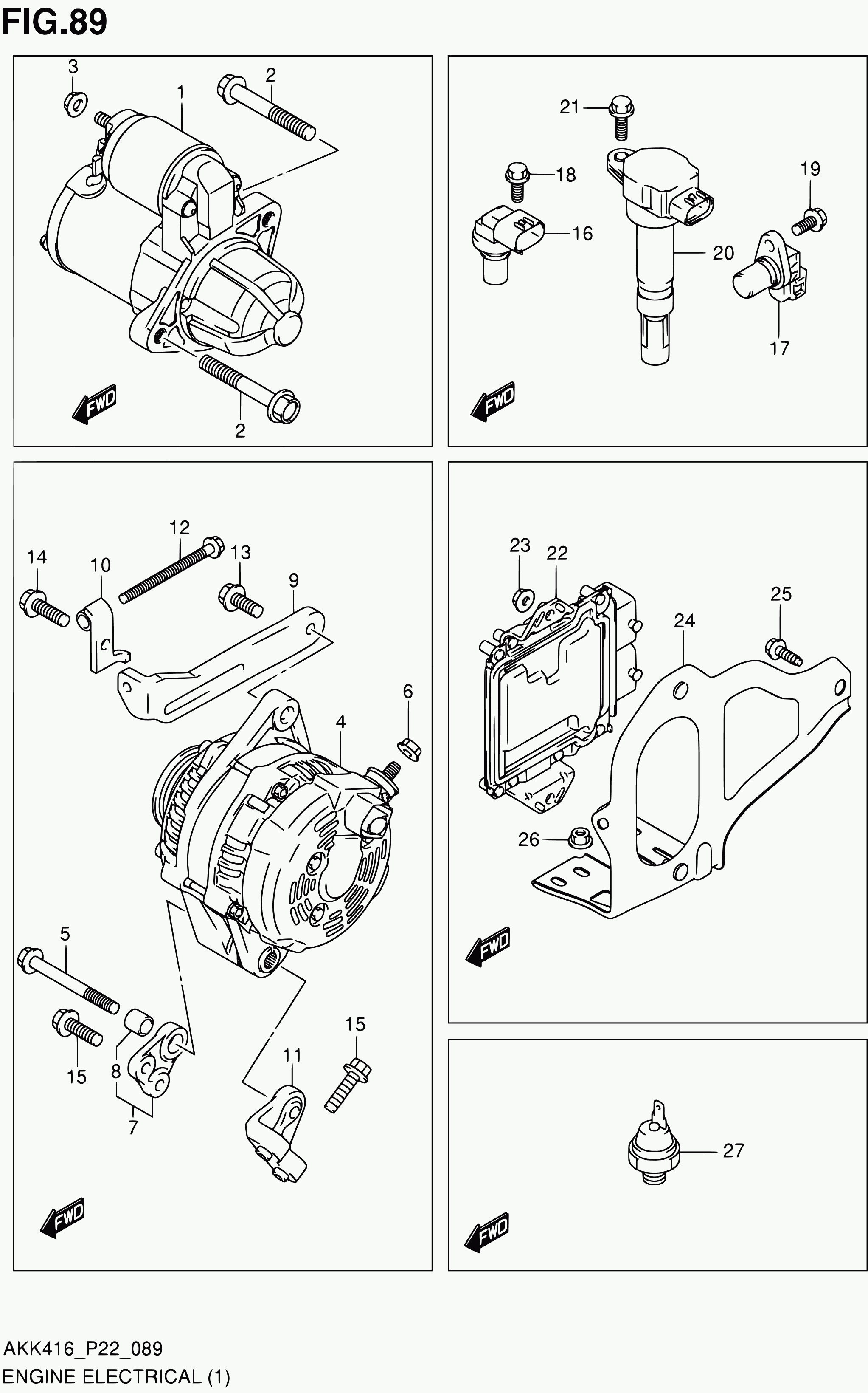 Suzuki 31100-61M00 - Motorino d'avviamento www.autoricambit.com