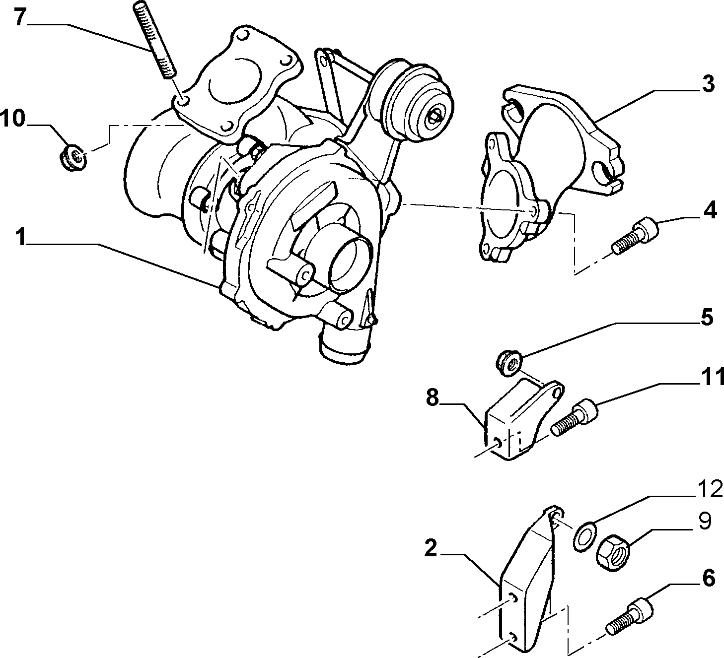 CITROËN (DF-PSA) 9634521180 - Turbocompressore, Sovralimentazione www.autoricambit.com