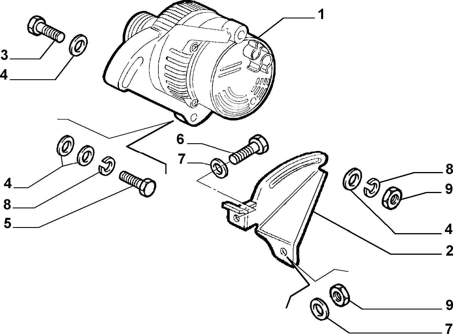 Lancia 46800158 - Alternatore www.autoricambit.com